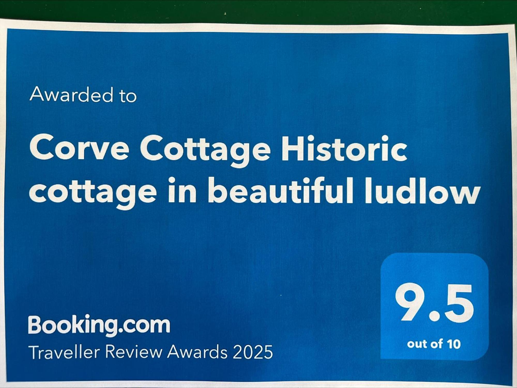 Corve Cottage Historic Cottage In Beautiful لودلو المظهر الخارجي الصورة